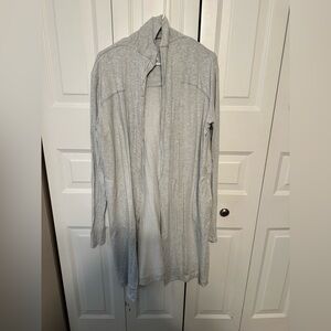 Athleta Pranayama Long Wrap Sweater